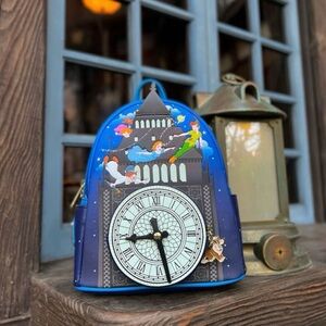 Peter Pan Clock Glow in the Dark Mini Backpack